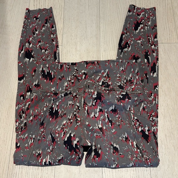 Lululemon Fast Free High Rise 25 inch Leggings Tights Floral Flux - Picture 5 of 5